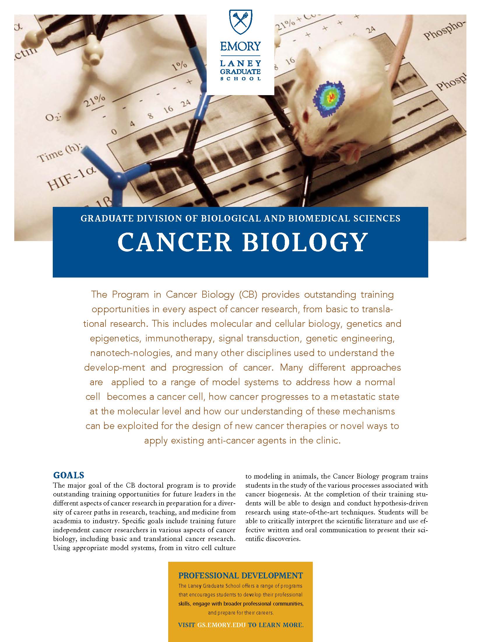 Cancer Biology Brochure